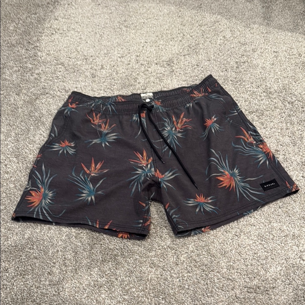 Rip Curl Men's Floral Swim Trunks